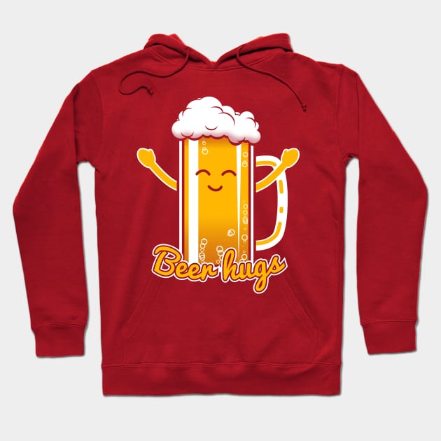 Beer Hugs Hoodie by synaptyx